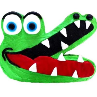 best crocodile jungle themed birthday cake DIY cake kit from Cake 2 The Rescue