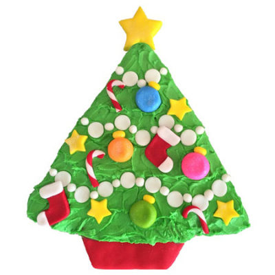 Christmas Tree cake DIY kit from Cake 2 The Rescue