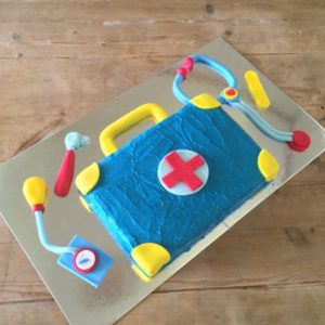 doctors kit kids birthday boy cake DIY cake kit from Cake 2 The Rescue