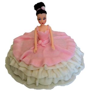 elegant ballerina birthday cake DIY cake kit from Cake 2 The Rescue