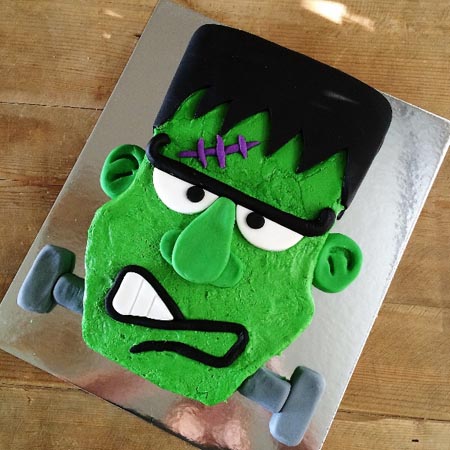 Frankenstein Halloween party DIY cake kit from Cake 2 The Rescue