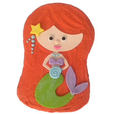 Mermaid Princess birthday cake DIY kit from Cake 2 The Rescue