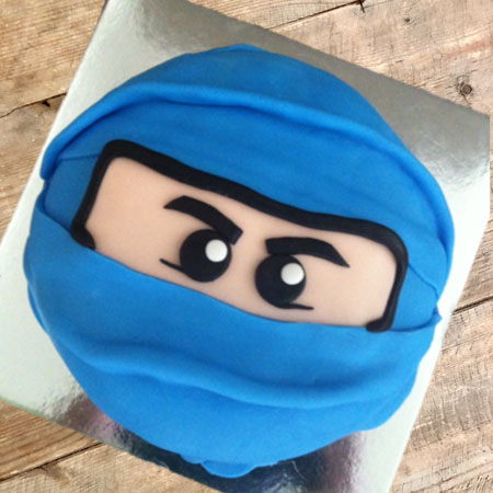 Ninja and martial arts birthday cake kit from Cake 2 The Rescue