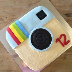 retro camera photography themed birthday party DIY cake kit from Cake 2 The Rescue