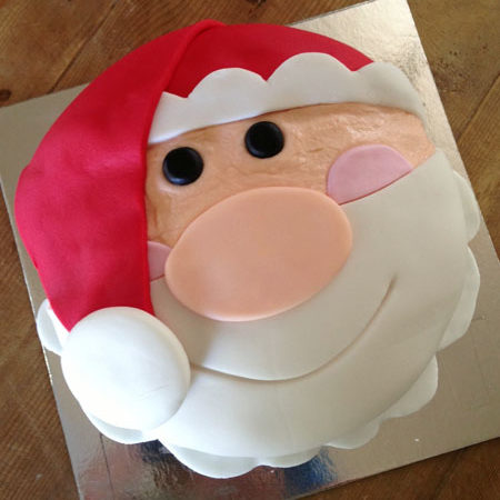 Santa Claus Christmas DIY cake kit from Cake 2 The Rescue