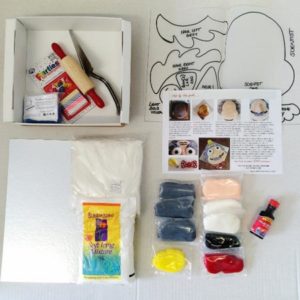 scientist birthday party DIY cake kit contents from Cake 2 The Rescue