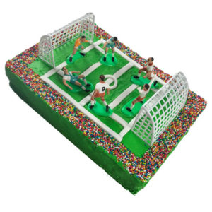 Stadium soccer birthday cake DIY kit from Cake 2 The Rescue