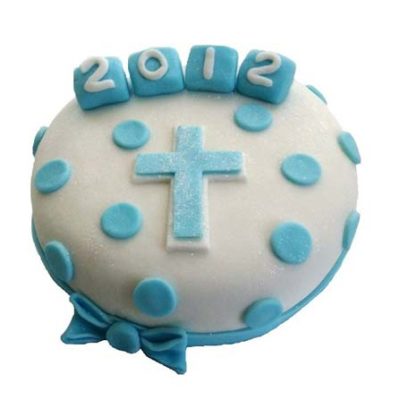 traditional christening or baptism cake for a boy or girl DIY cake kit from Cake 2 The Rescue