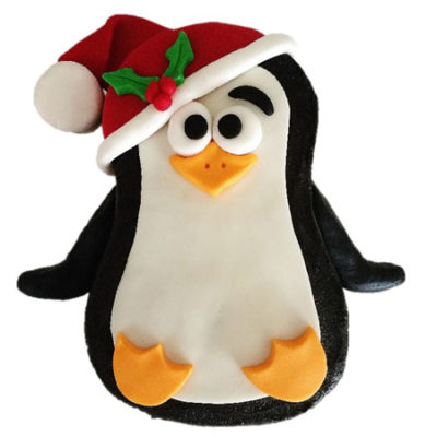 Christmas penguin cake DIY kit from Cake 2 The Rescue