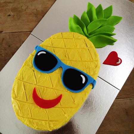 pineapple tween or teen birthday cake DIY cake kit from Cake 2 The Rescue