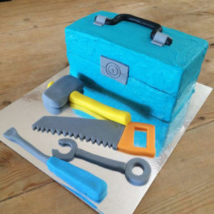 tool box boys birthday cake DIY cake kit from Cake 2 The Rescue