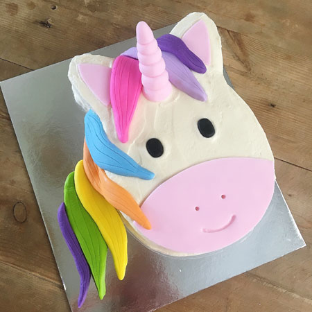 rainbow unicorn baby shower girl DIY cake kit from Cake 2 The Rescue
