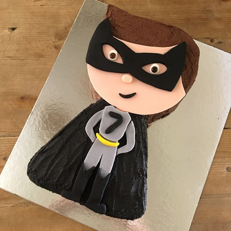 Superhero Batman birthday DIY cake kit from Cake 2 The Rescue