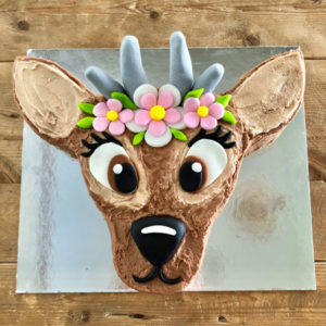Woodland parties deer birthday cake kit from Cake 2 The Rescue