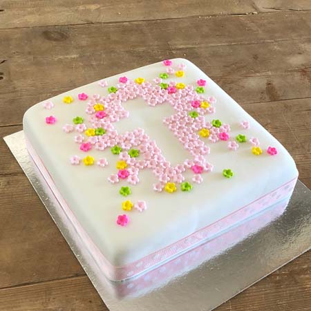 religious flower cross DIY Cake Kit for your Easter celebrations from Cake 2 The Rescue