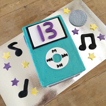 disco dance party birthday DIY cake kit from Cake 2 The Rescue