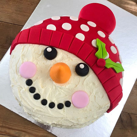 Christmas Snowman DIY cake kit from Cake 2 The Rescue