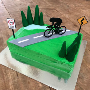 cycling road bike Father's Day cake DIY kit from Cake 2 The Rescue