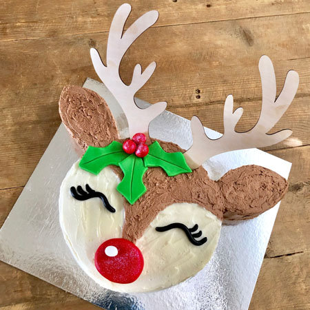 Baby Rudolph Christmas Cake Kit from Cake 2 The Rescue