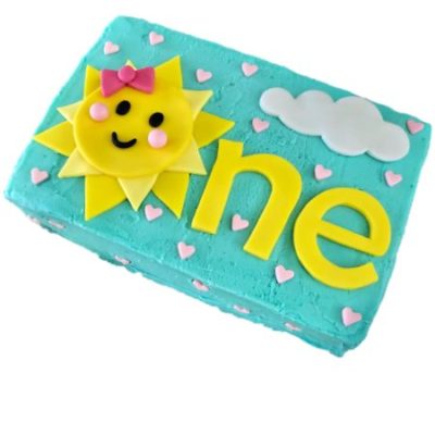 you are my sunshine first birthday cake DIY kit from Cake 2 The Rescue