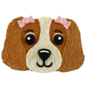 cute puppy birthday cake DIY kit from Cake 2 The Rescue