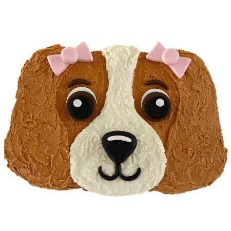 cute puppy birthday cake DIY kit from Cake 2 The Rescue