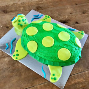 turtle under the sea themed birthday party from Cake 2 The Rescue