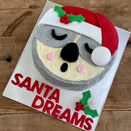 cute-christmas-cake-kits-sloth
