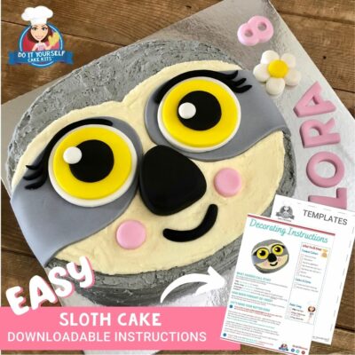 easy-sloth-cake-ideas-safari-theme