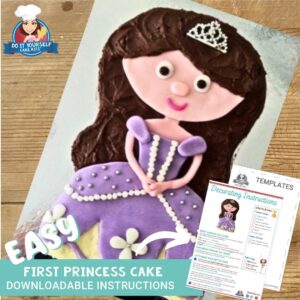 sophia-the-first-cake-template