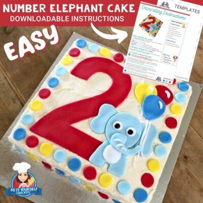 first-birthday-elephant-theme-cake