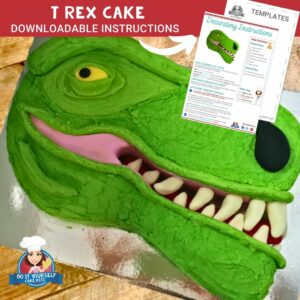 T-Rex-Cake-Decorating-ideas-instructions