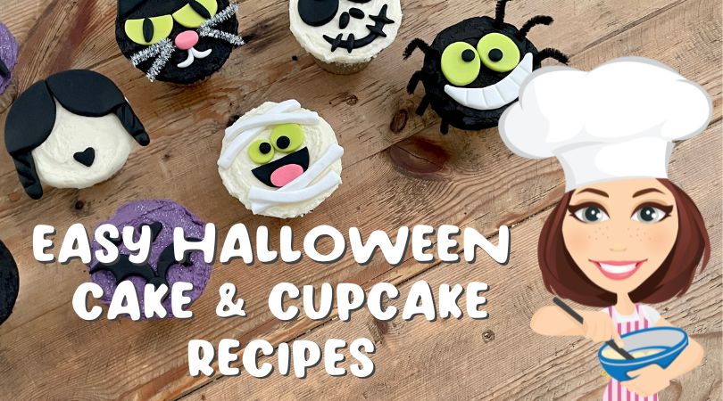 Easy Halloween Cupcake and Cake Recipes