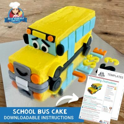 wheels-on-the-bus-cake-template