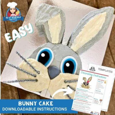 bunny cake template